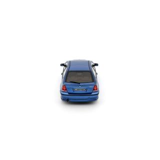 BMW E46 318 TI COMPACT ESTORIL BLUE 2002 OttO mobile 1:18 Resinemodell (Türen, Motorhaube... nicht zu öffnen!)